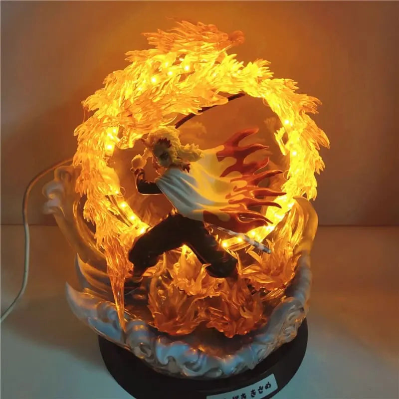 Kyojuro Rengoku „Breath of the Flame“ LED- Figuren –