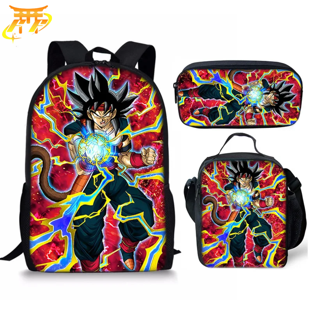 Bardock Rucksack mit Federmäppchen und Tasche - Dragon Ball Z™