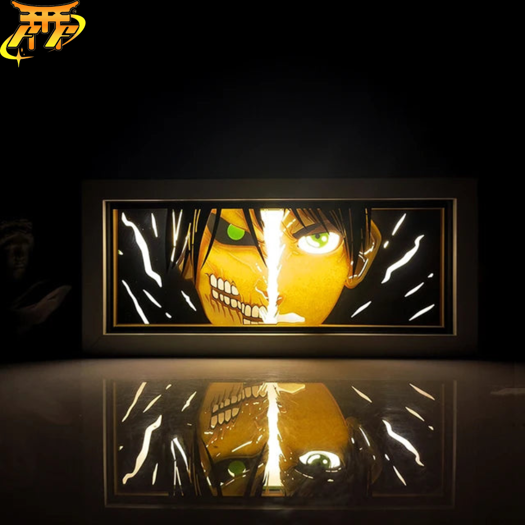 Eren x Titan Angreifer Lampe 3D-Nachtlicht - Attack on Titan™