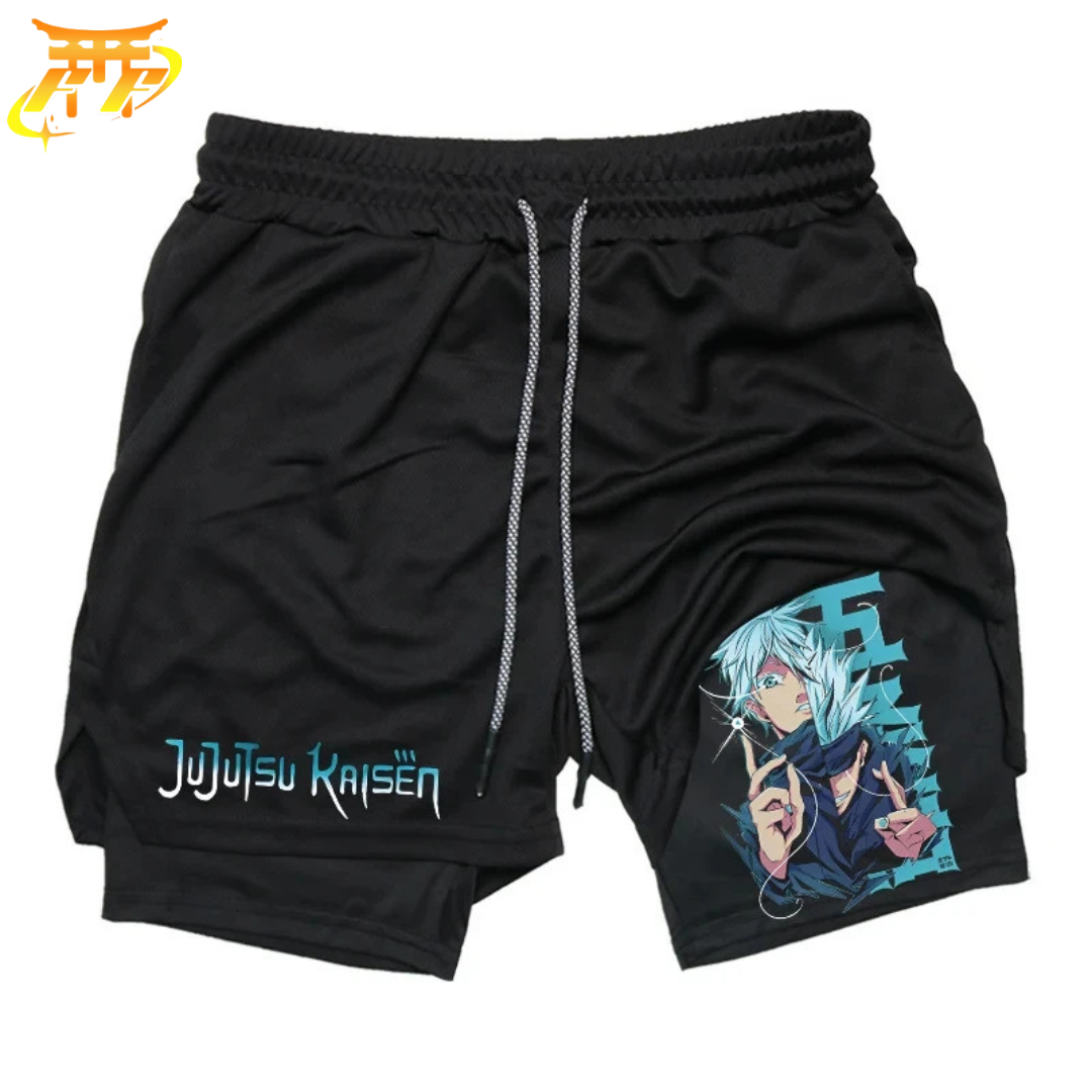 Gojo 'Ursprünglicher Fluch Blau' Short  - Jujutsu Kaisen™