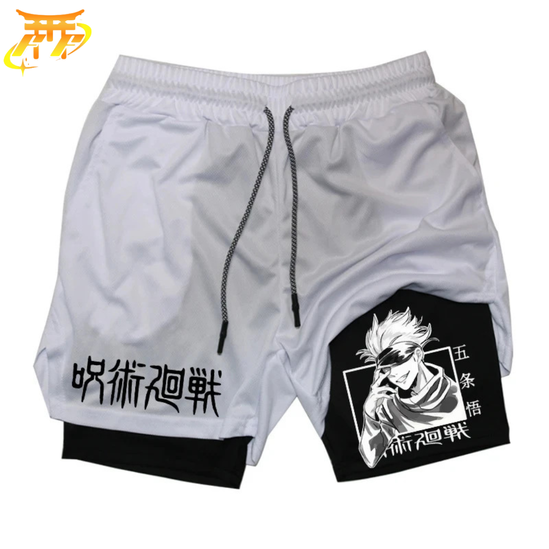 Gojo Weiß und Schwarz Short  - Jujutsu Kaisen™