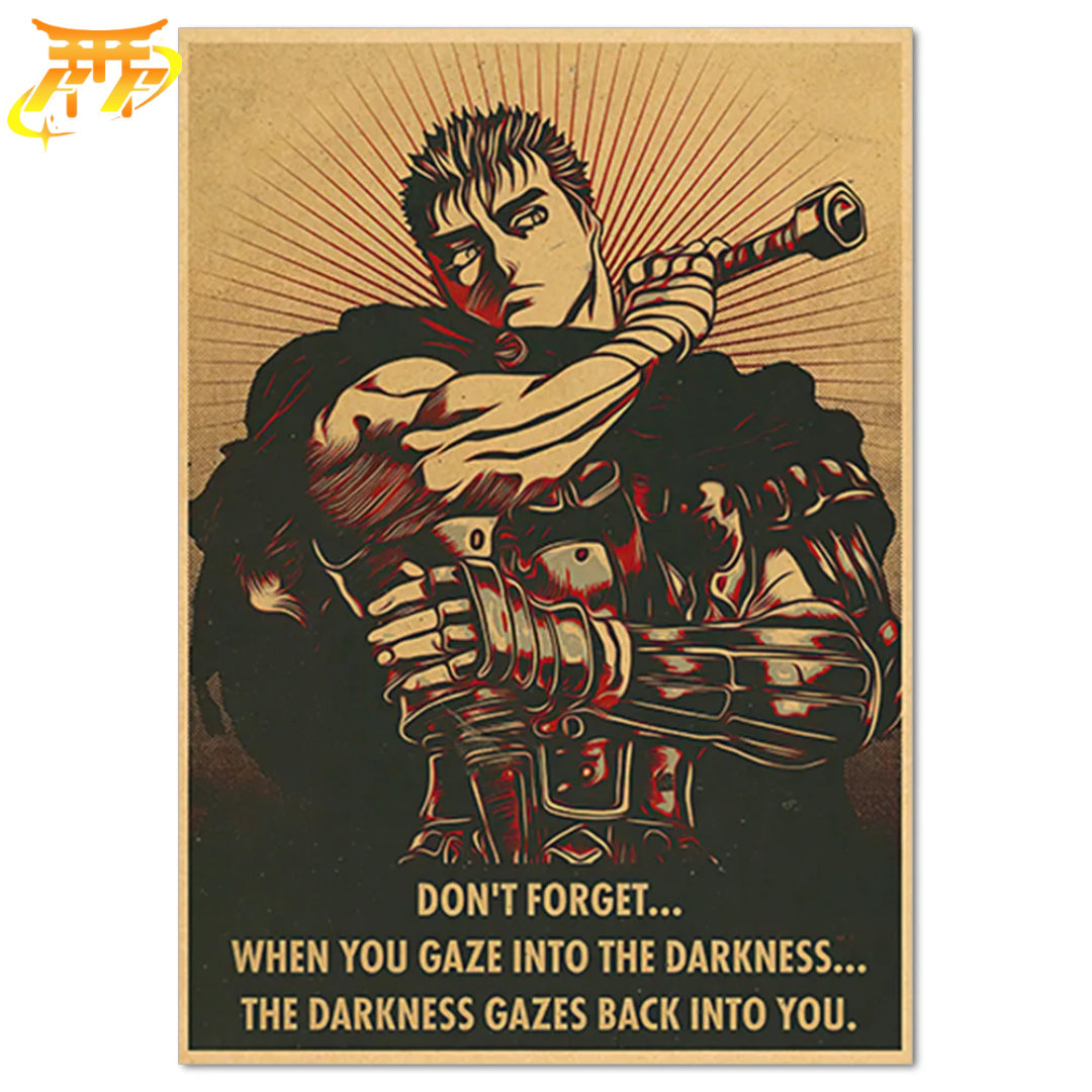 Guts "Dunkelheit" Poster - Berserk™