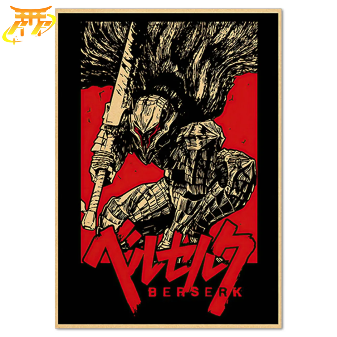 Guts "Mad Dog"  Poster - Berserk™