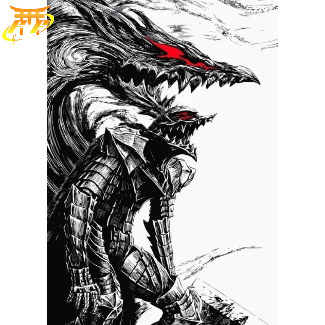  Guts "Rüstung des Schwarzen Ritters Poster"- Berserk™