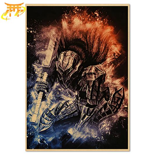 Guts "The Dark Knight" Poster  - Berserk™