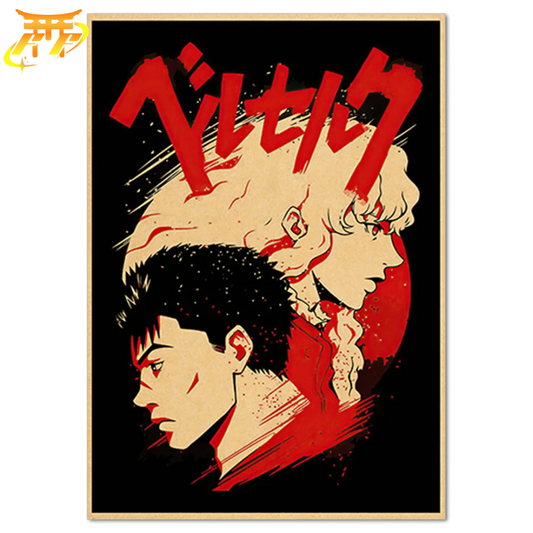 Guts und Griffith Poster  - Berserk™