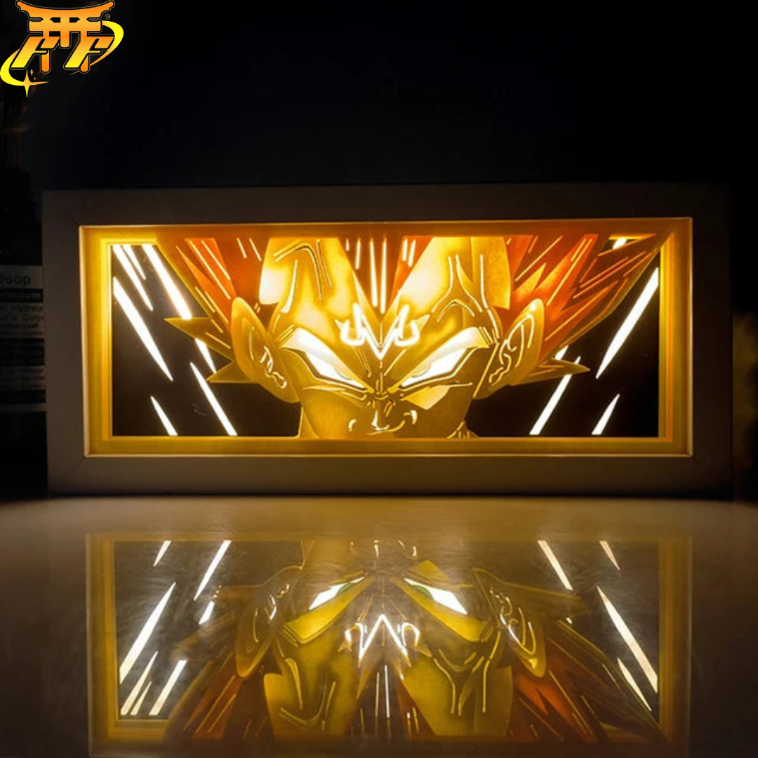 Majin Vegeta Lampe 3D-Nachtlicht - Dragon Ball Z™