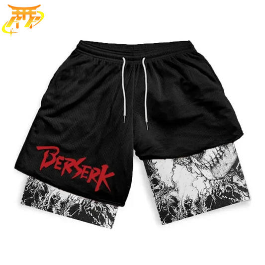 Ritter Skelett Schwarz Short - Berserk™