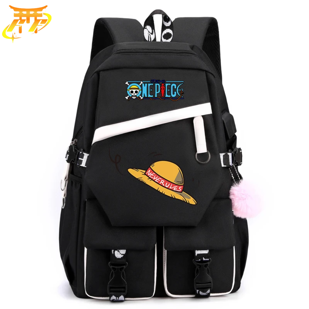 Strohhut "Nie Regeln" Rucksack - One Piece™