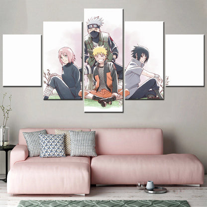 Team 7 Gemälde - Naruto Shippuden™