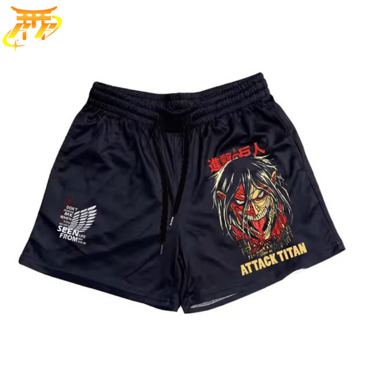 Titan Angreifer Schwarz Short - Attack on Titan™