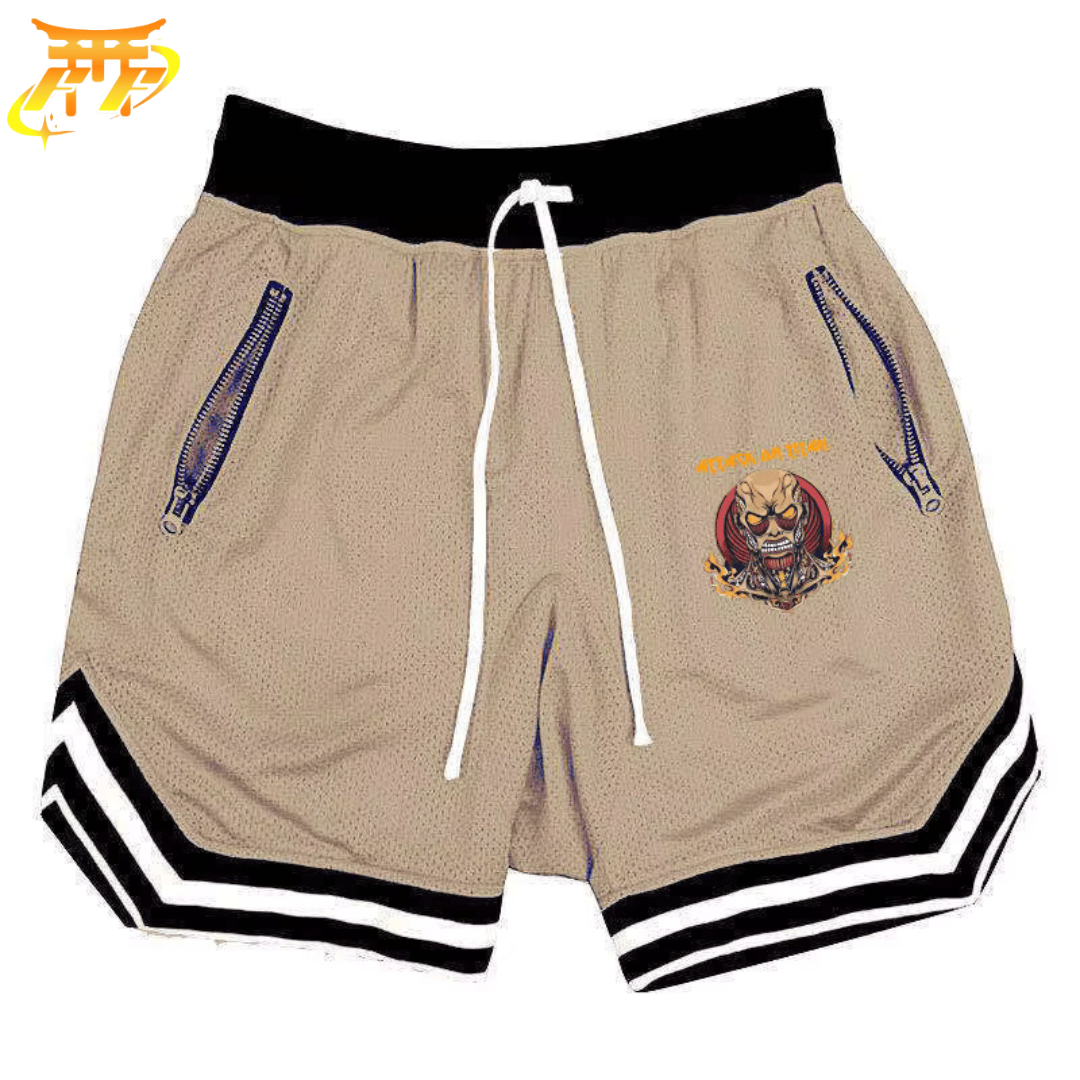 Titan Gepanzert Beige Short - Attack on Titan™