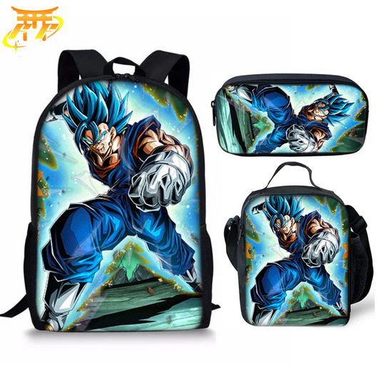 Vegeto Rucksack mit Federmäppchen und Tasche - Dragon Ball Z™