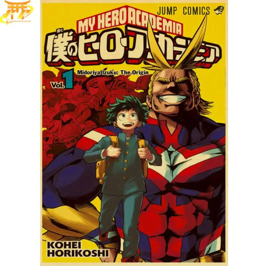 All Might x Deku Poster – My Hero Academia™