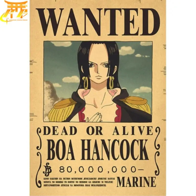 Boa Hancock Wanted Poster – One Piece™