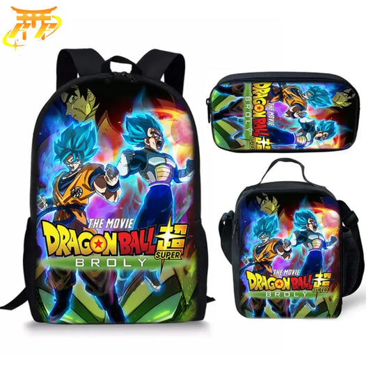 Broly Rucksack mit Federmäppchen und Tasche - Dragon Ball Z™