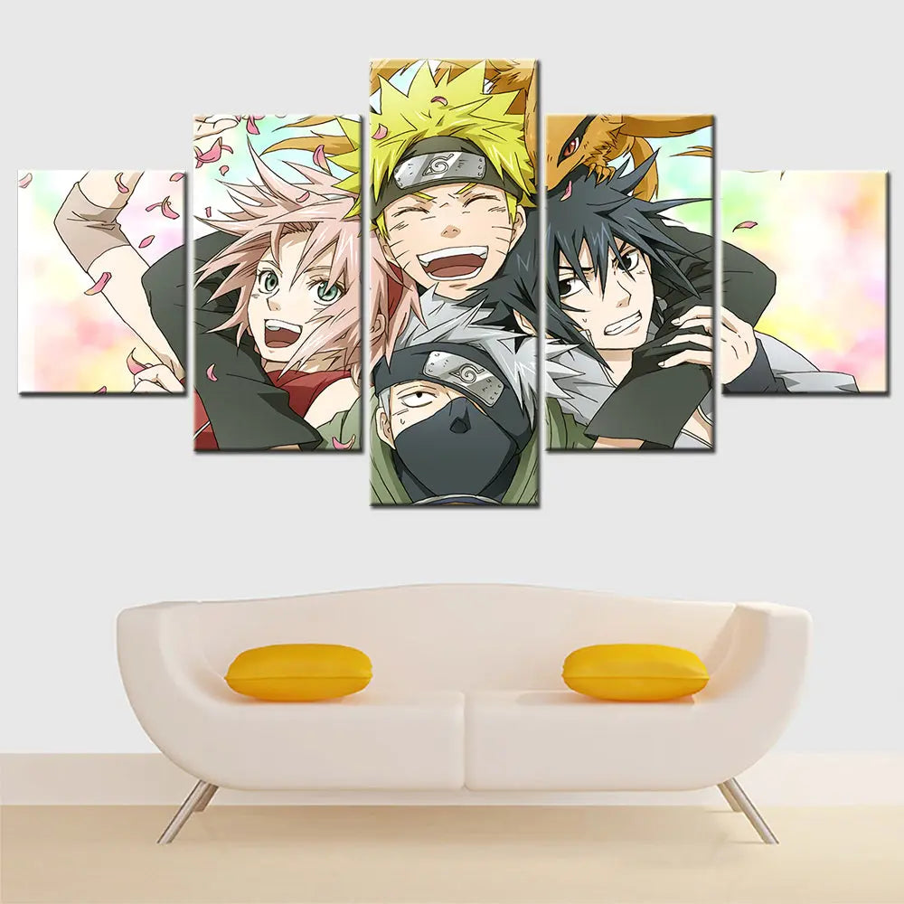 Das Team 7 Gemälde - Naruto Shippuden™