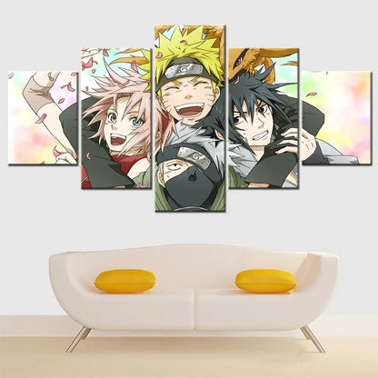 Das Team 7 Gemälde - Naruto Shippuden™