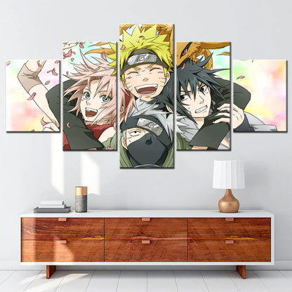 Das Team 7 Gemälde - Naruto Shippuden™