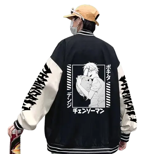 Denji x Pochita Jacke – Chainsaw Man™