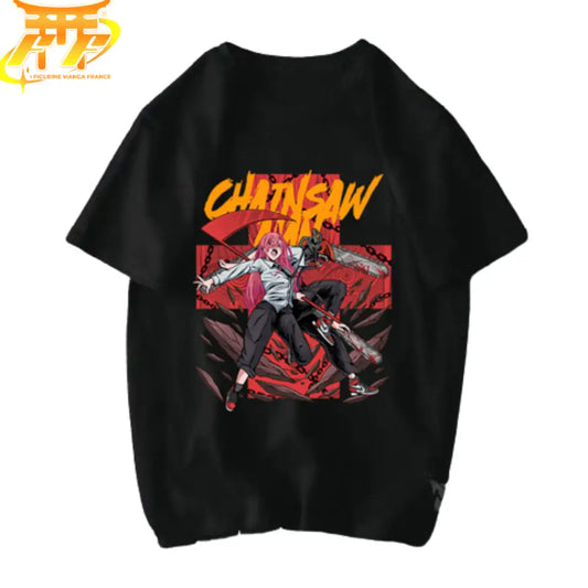 Denji x Power T shirt – Chainsaw Man™