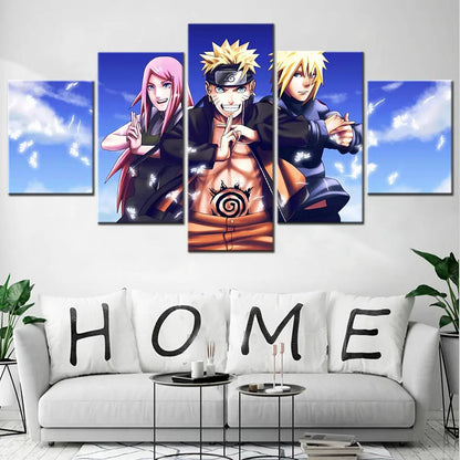 Familie Uzumaki Gemälde - Naruto Shippuden™