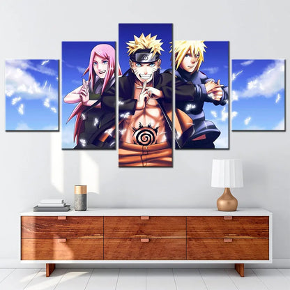 Familie Uzumaki Gemälde - Naruto Shippuden™