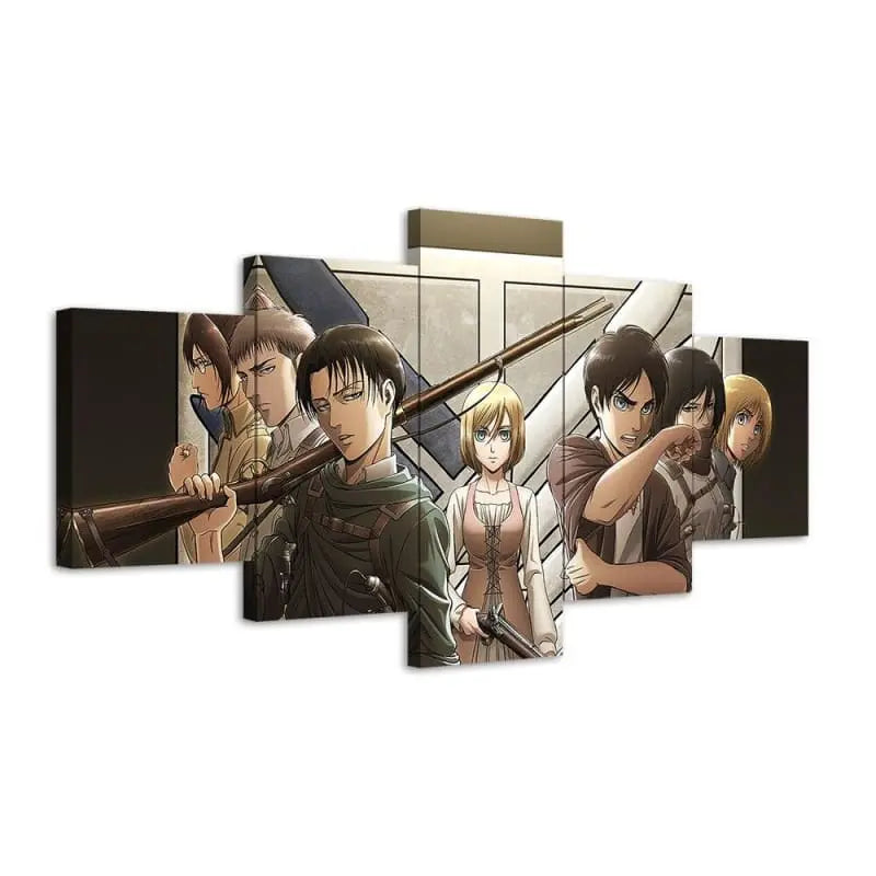 Gemälde von Historia und seinen Freunden – Attack on Titan™