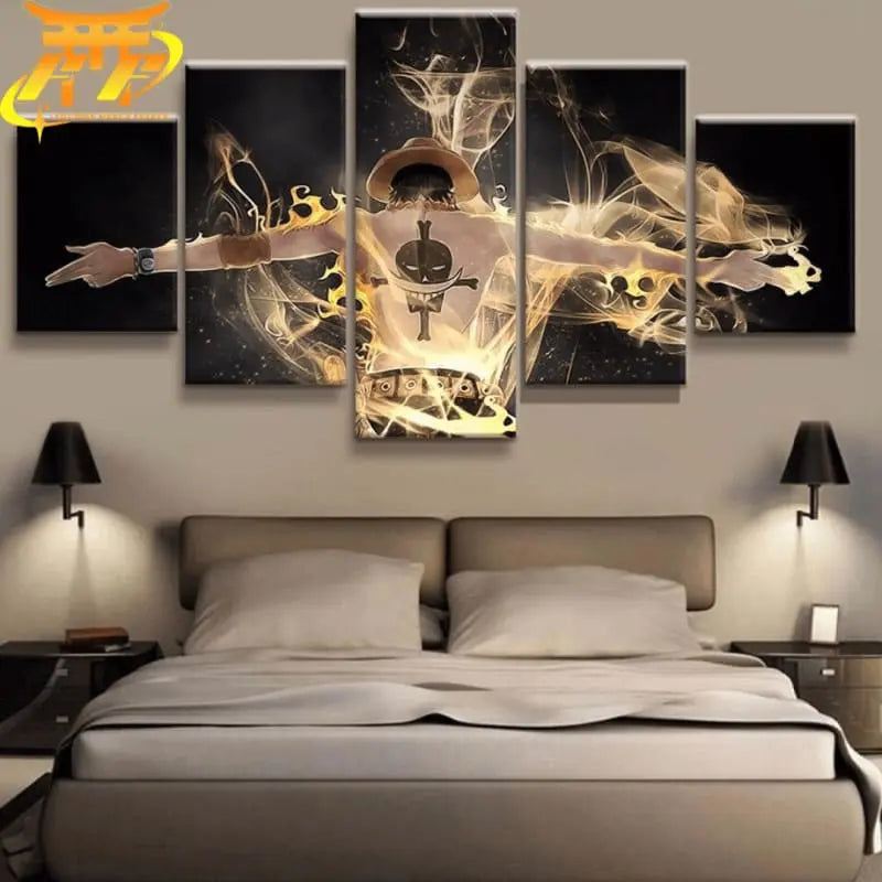Portgas D. Ace Gemälde – One Piece™