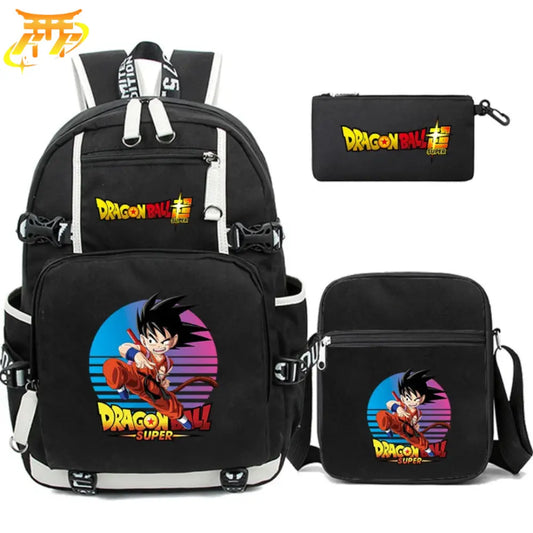 Goku Dragon Ball Super Rucksack mit Federmäppchen