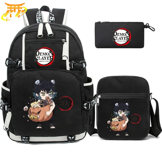 Hashibira Inosuke Rucksack mit Federmäppchen und Tasche