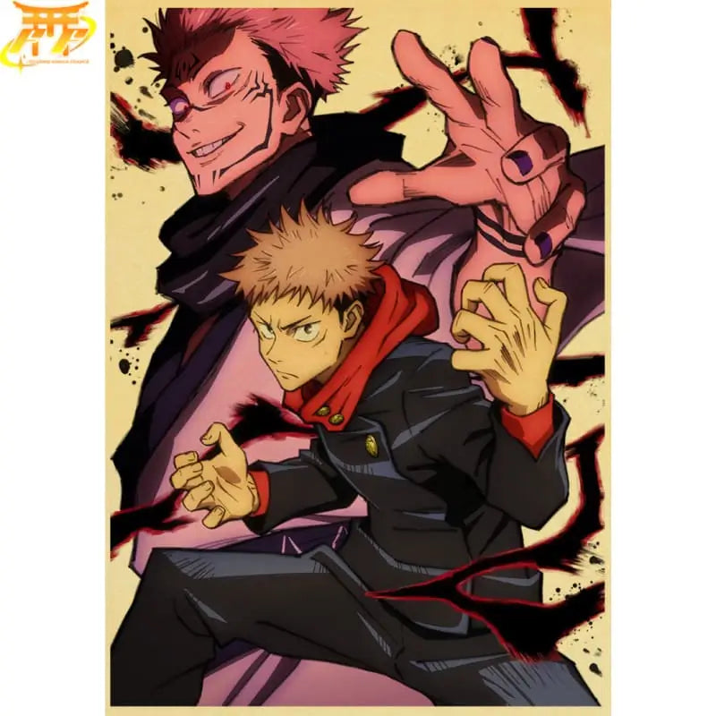 Itadori x Sukuna Poster – Jujutsu Kaisen™