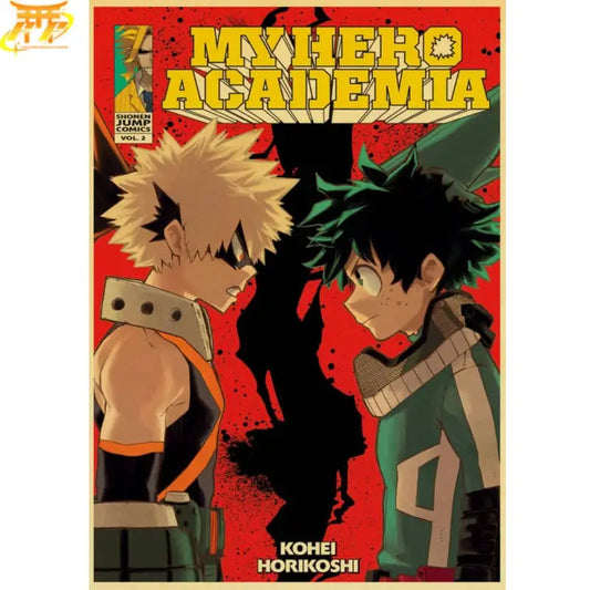 Izuku Vs Bakugo Poster – My Hero Academia™