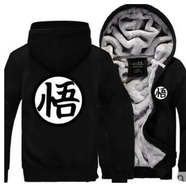 Kanji „GO“ Fleece Jacke – Dragon Ball Z™