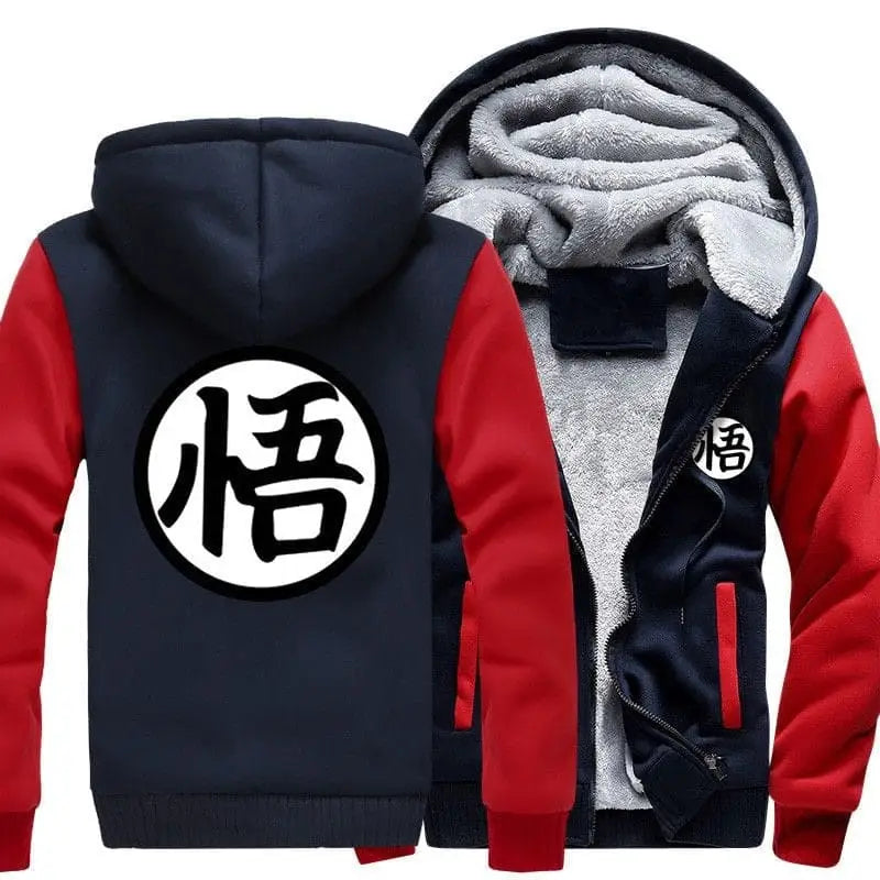 Kanji „GO“ Fleece Jacke – Dragon Ball Z™