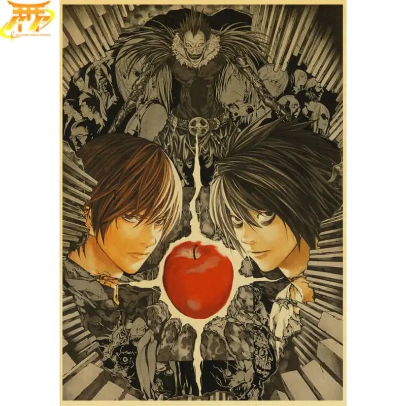 L x Kira Poster – Death Note™