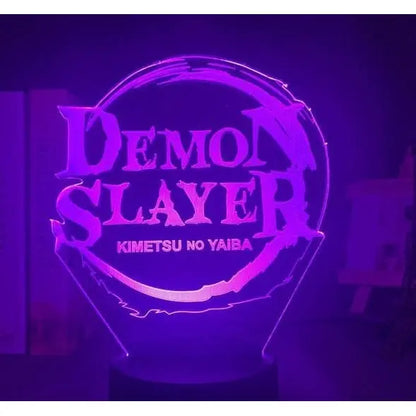 lampe mit Kimetsu no Yaiba-Logo – Demon Slayer™