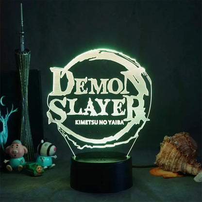 lampe mit Kimetsu no Yaiba-Logo – Demon Slayer™