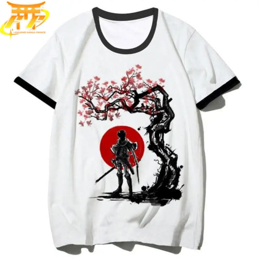 Livaï Ackerman „Rising Sun“ T shirt – Attack on Titan™