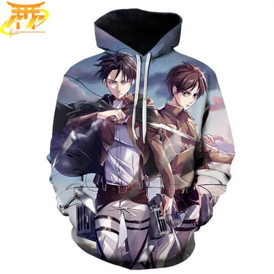 Livaï x Eren Pullover – Attack on Titan™