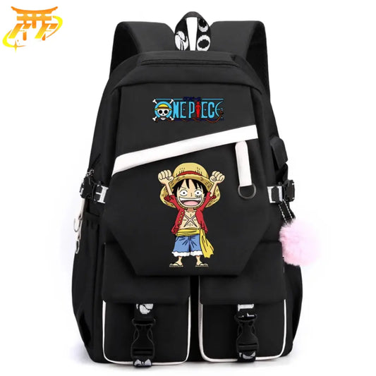 Luffy Schwarz Rucksack - One Piece™