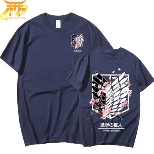 MarineBlaues Survey Corps T shirt – Attack on Titan™