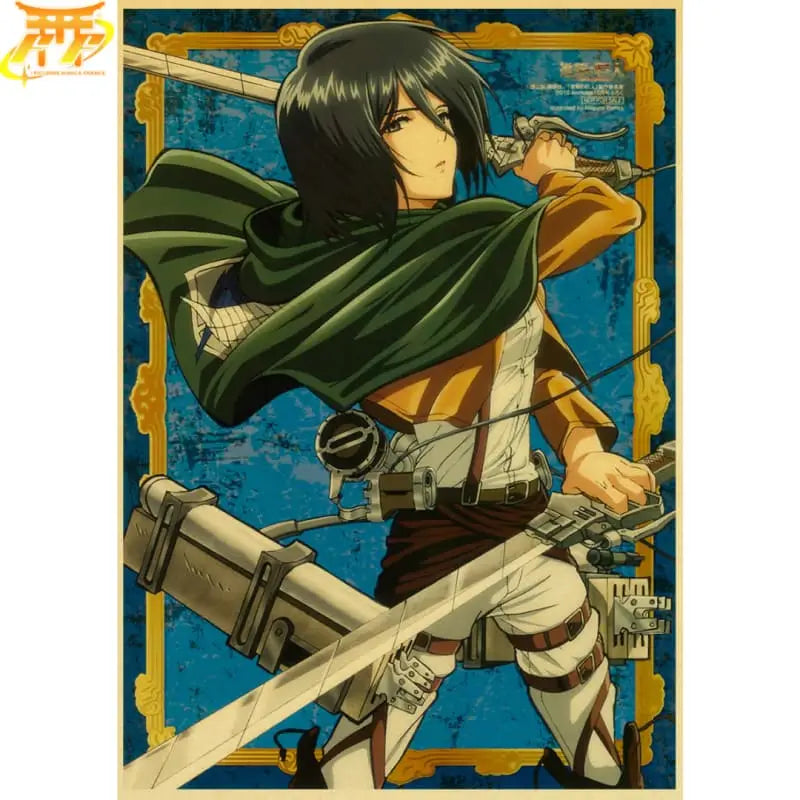 Mikasa Ackerman Poster – Attack on Titan™