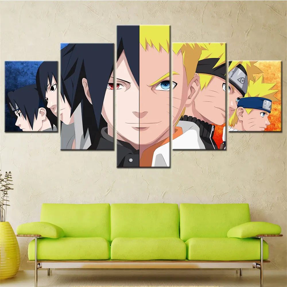 Naruto x Sasuke Schicksal Gemälde - Naruto Shippuden™
