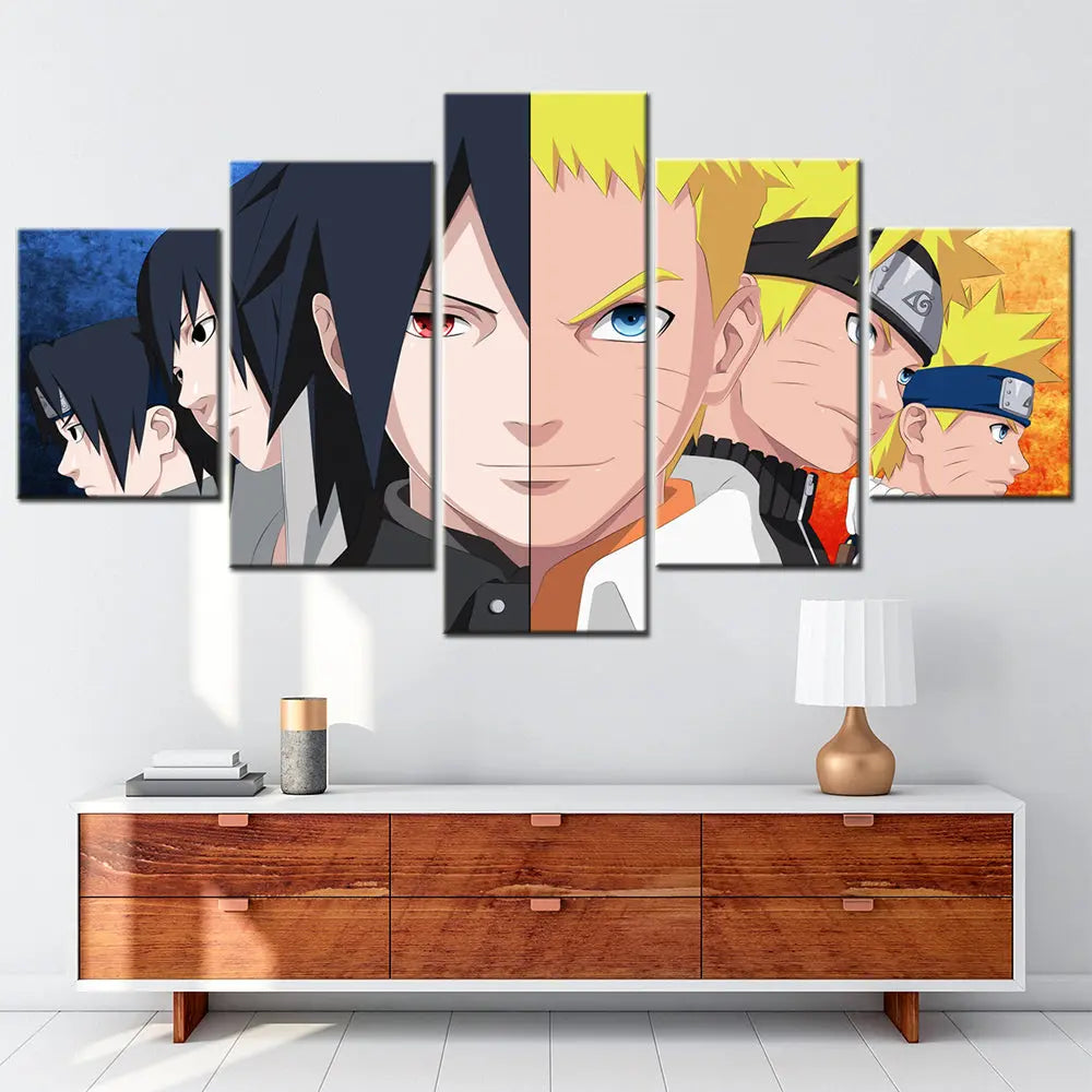 Naruto x Sasuke Schicksal Gemälde - Naruto Shippuden™