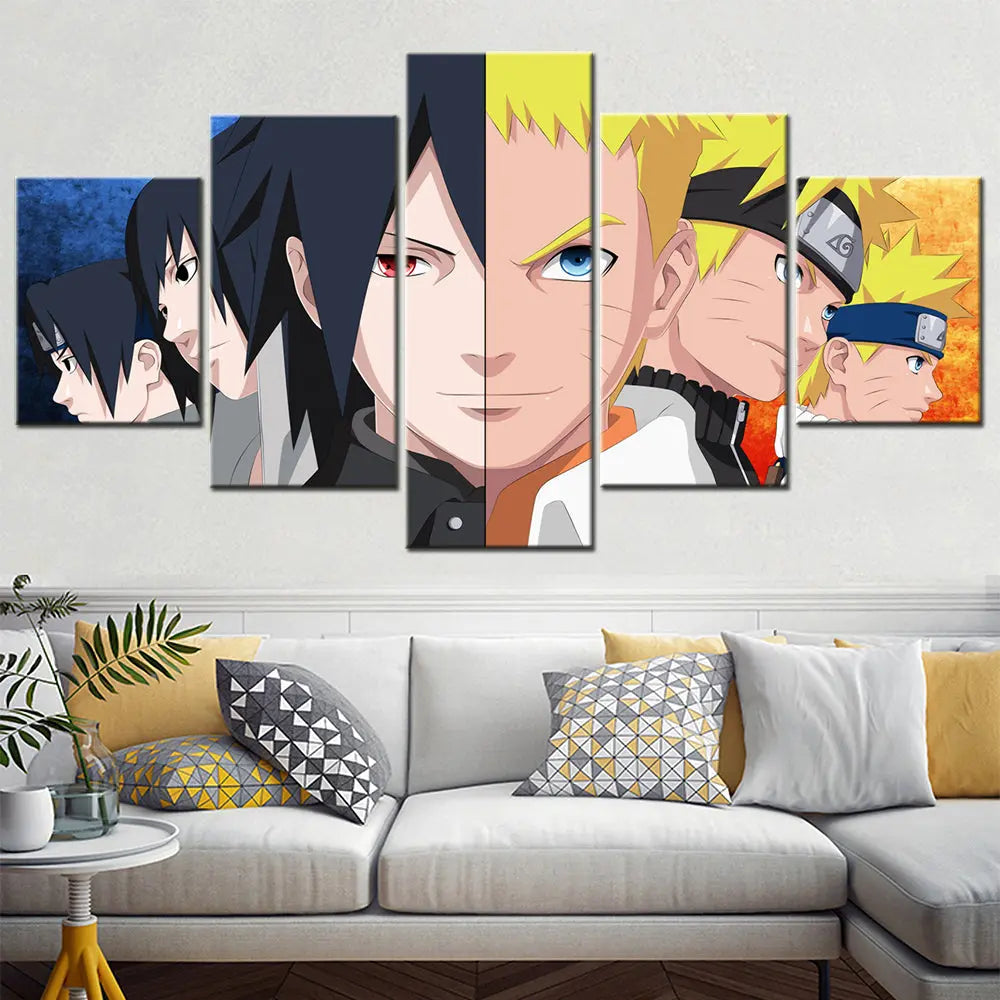Naruto x Sasuke Schicksal Gemälde - Naruto Shippuden™