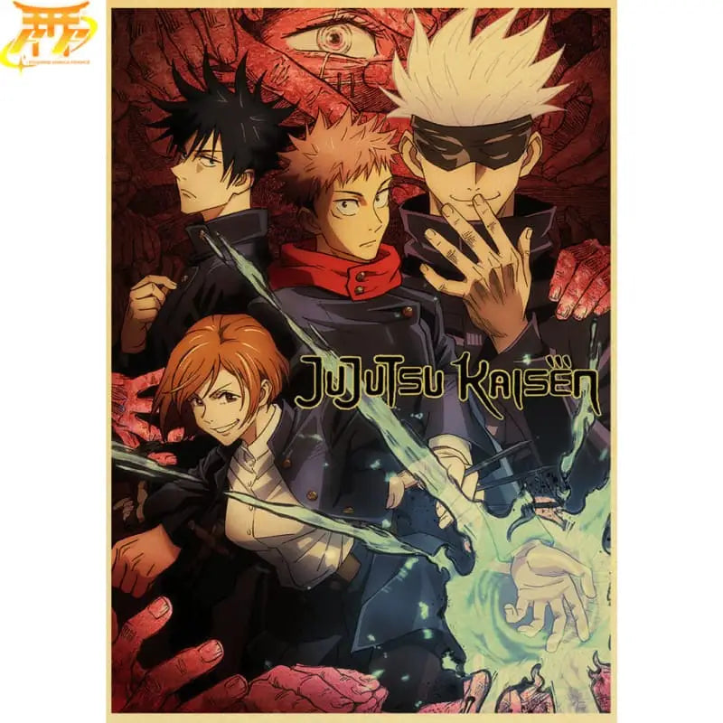 Jujutsu Tokyo High School Poster – Jujutsu Kaisen™