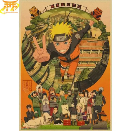 Konoha-Family Poster – Naruto™