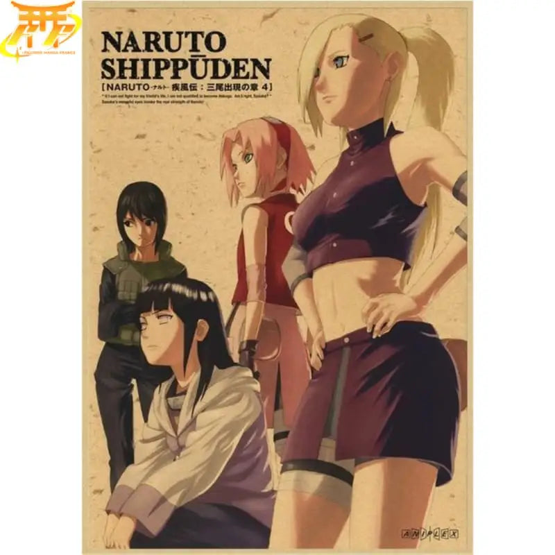 Kunoichi von Konoha Poster – Naruto™