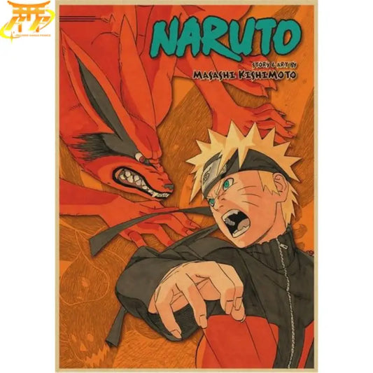 Naruto gegen Kurama Poster – Naruto™